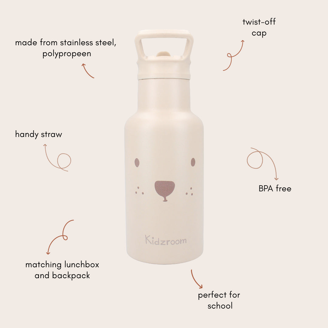 Drinkfles 350ml Kidzroom Beary Excited