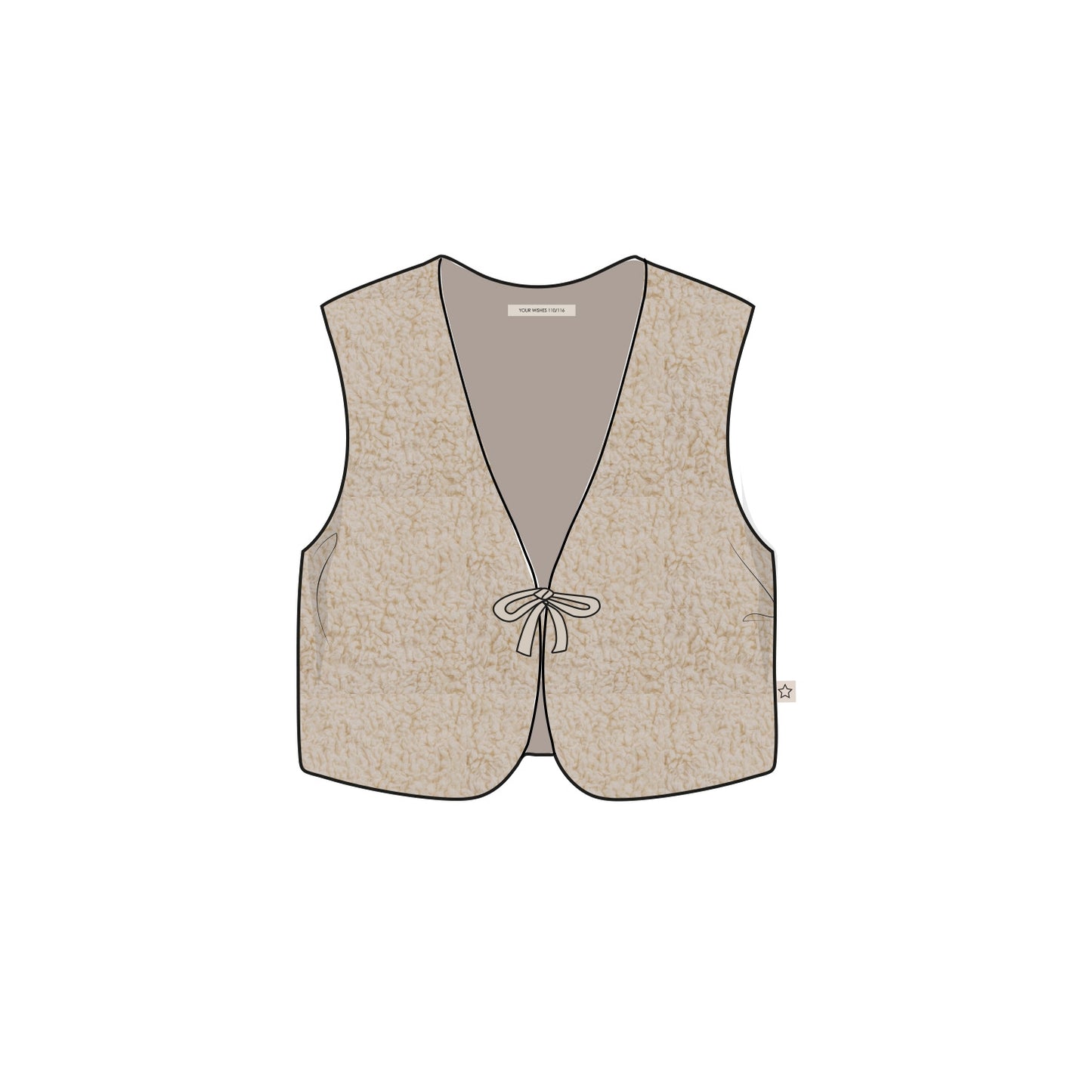 Teddy gilet