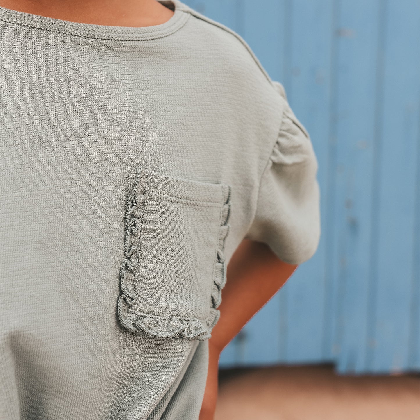 Your Wishes - Ruffle knot top