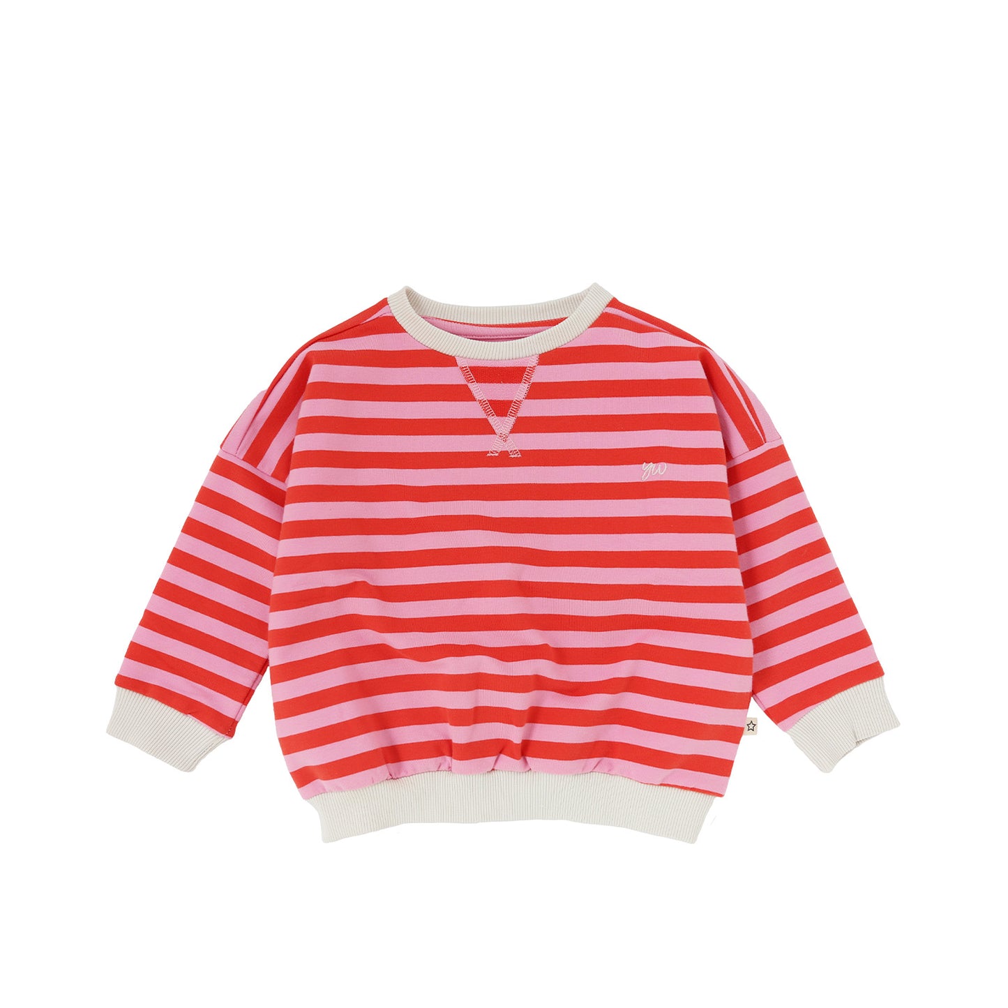 Stripe sweater maat 104