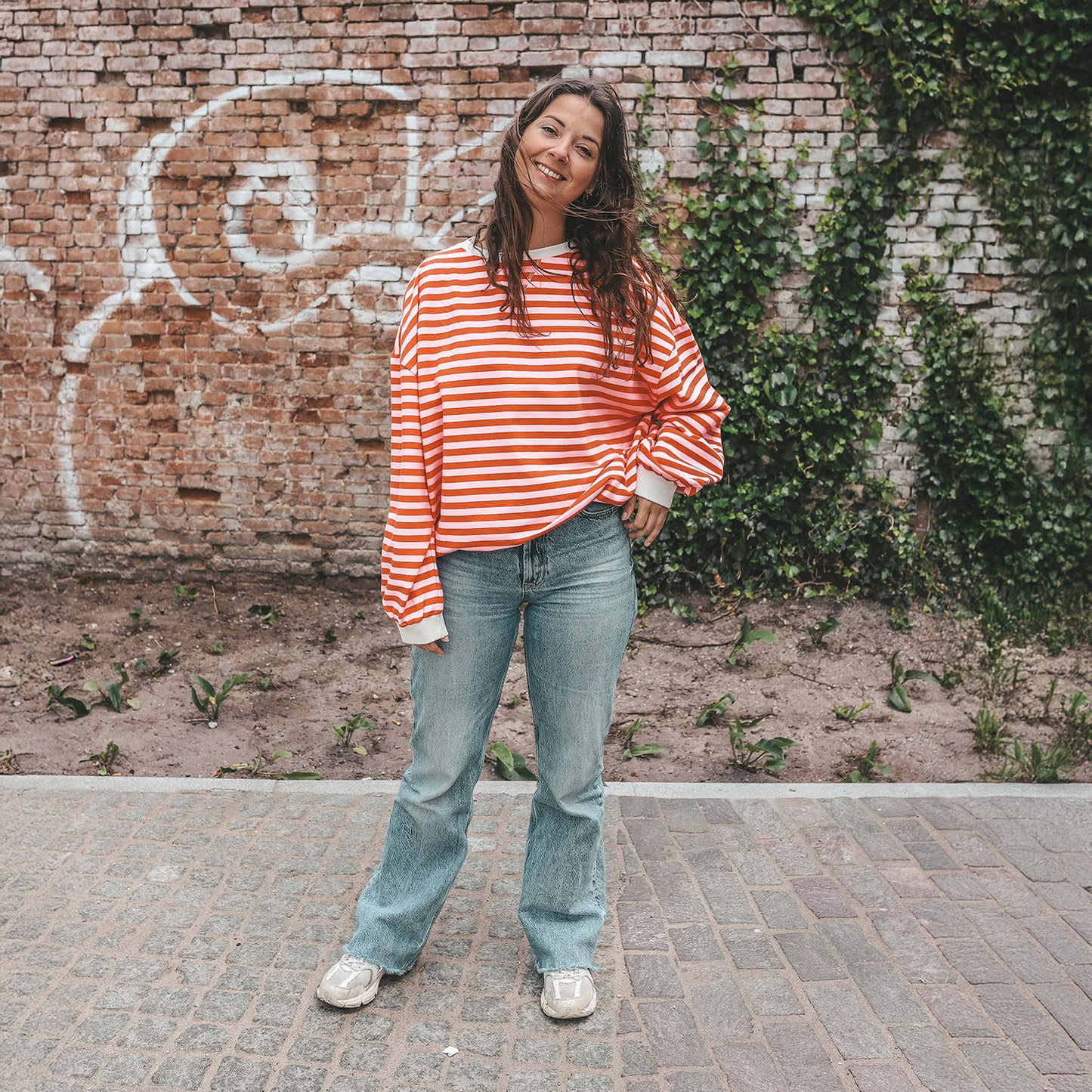 MOMMY stripe sweater