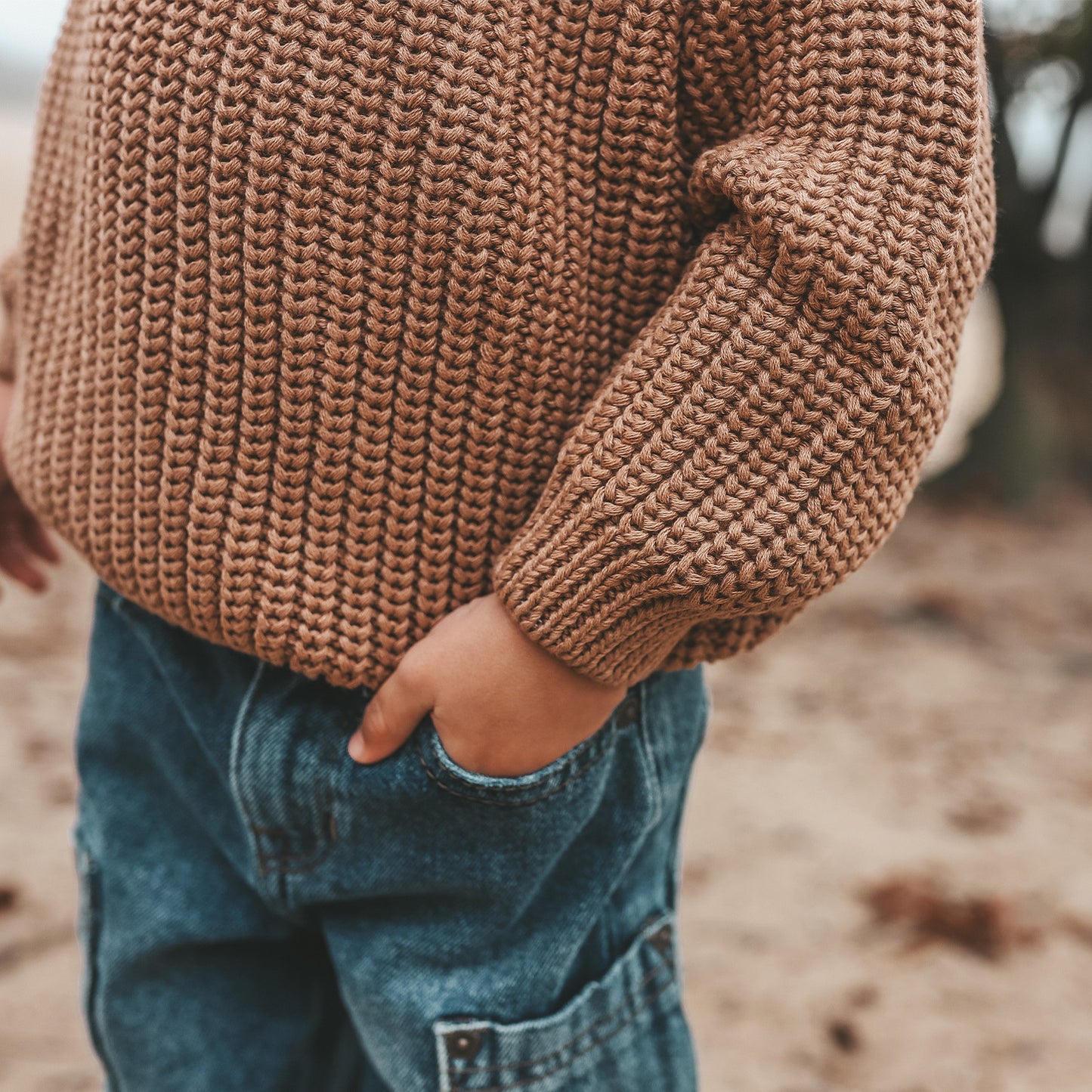 Knit sweater Chipmunk