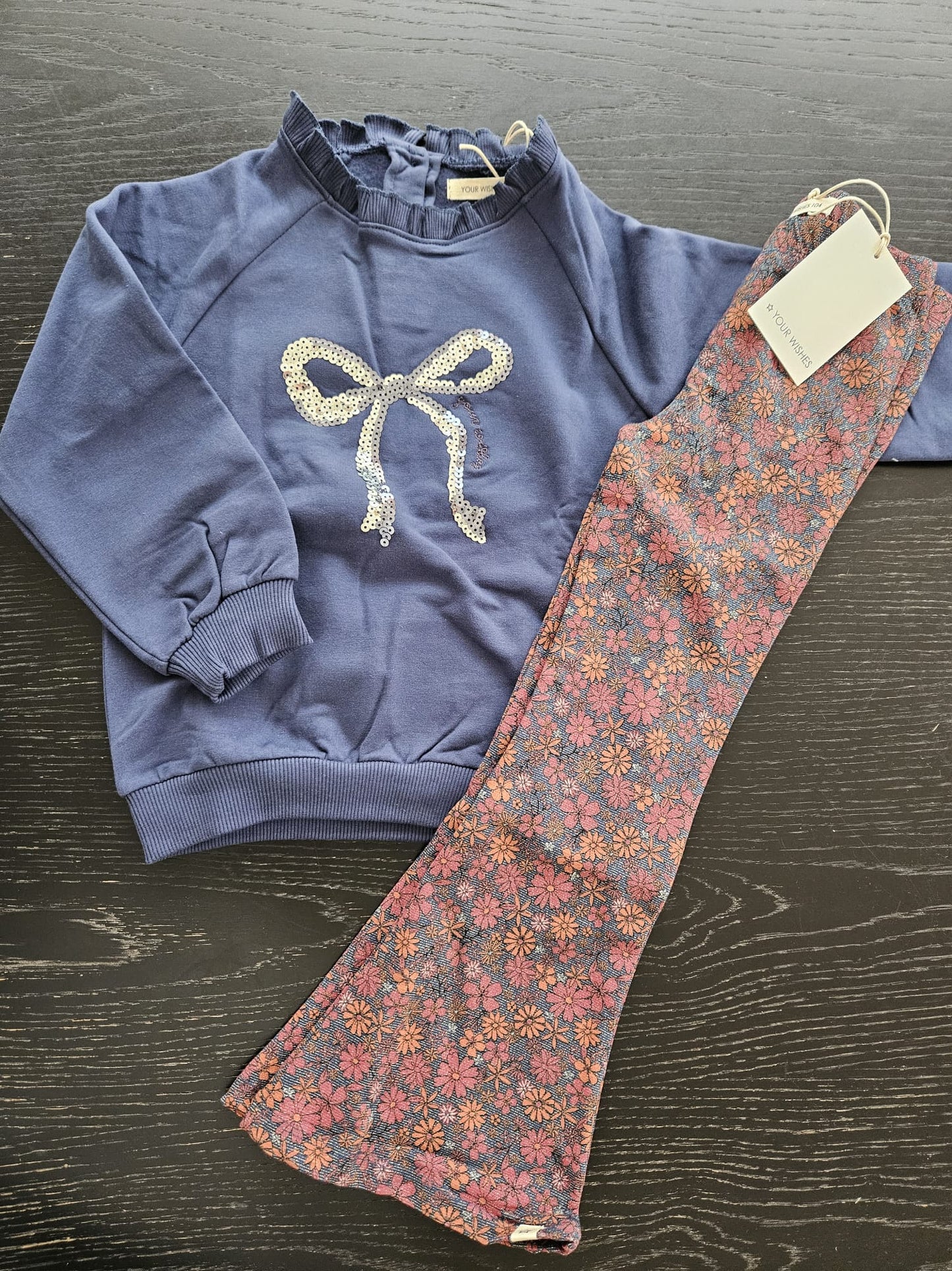 Glam flower | Flared legging 80-104