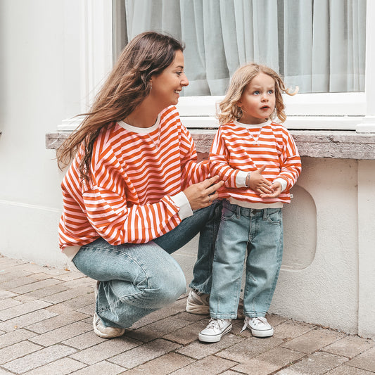 MOMMY stripe sweater