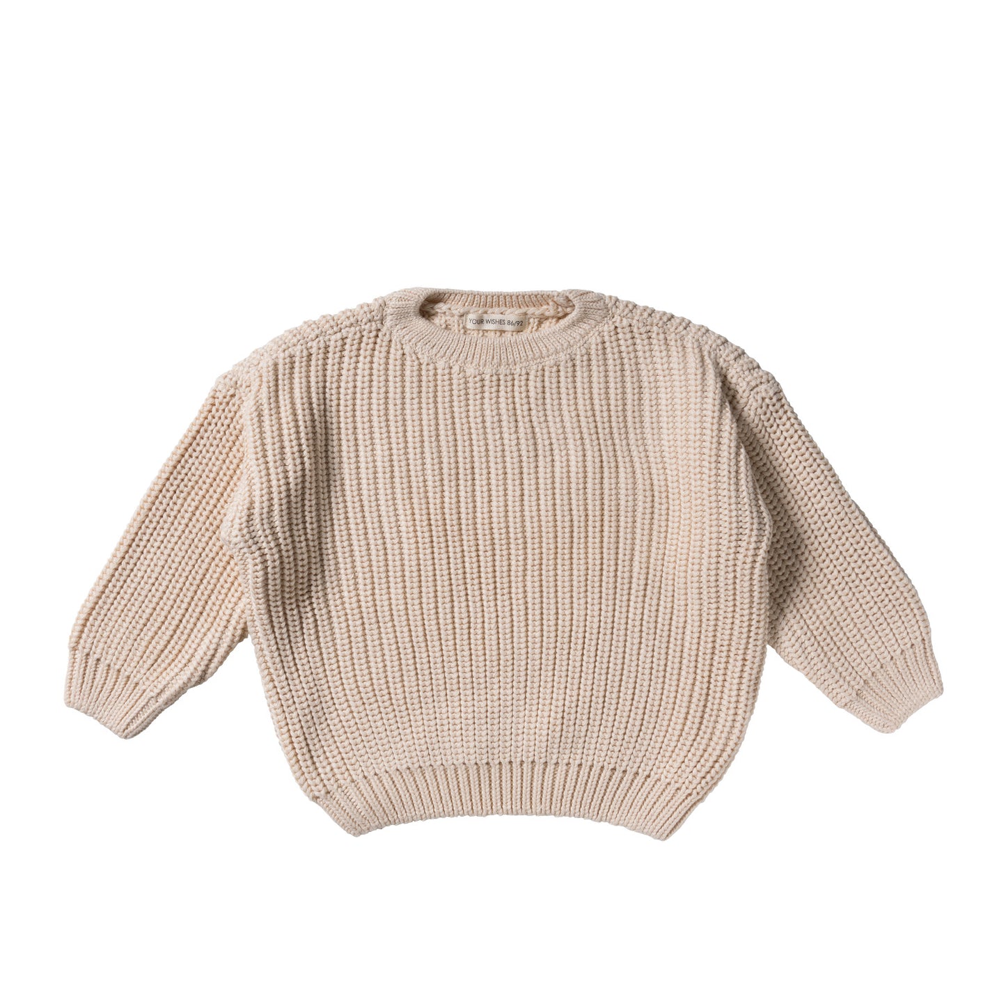 Knit sweater Sand