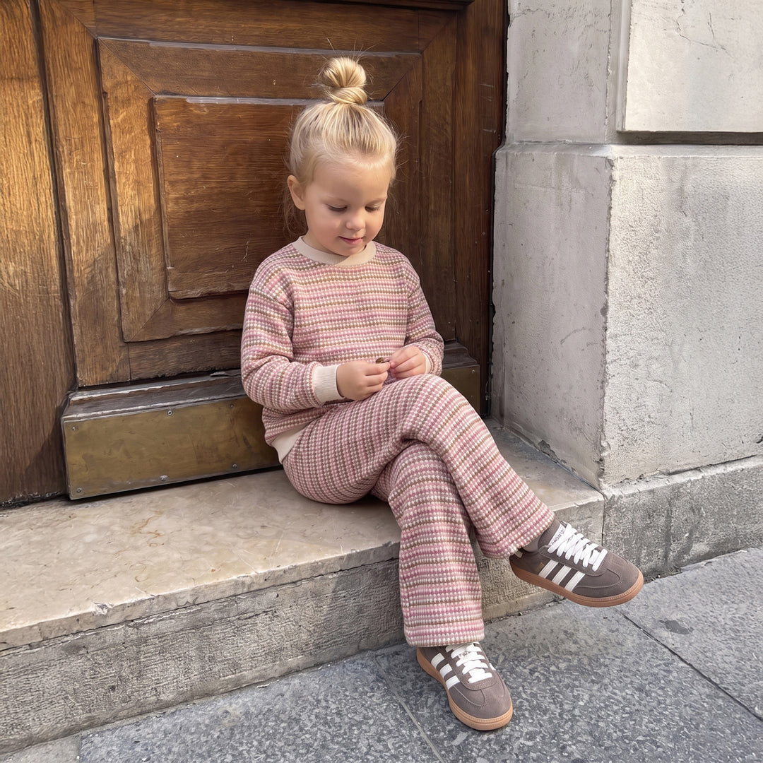 Your Wishes - Bubble Knit | Wide Leg Pants