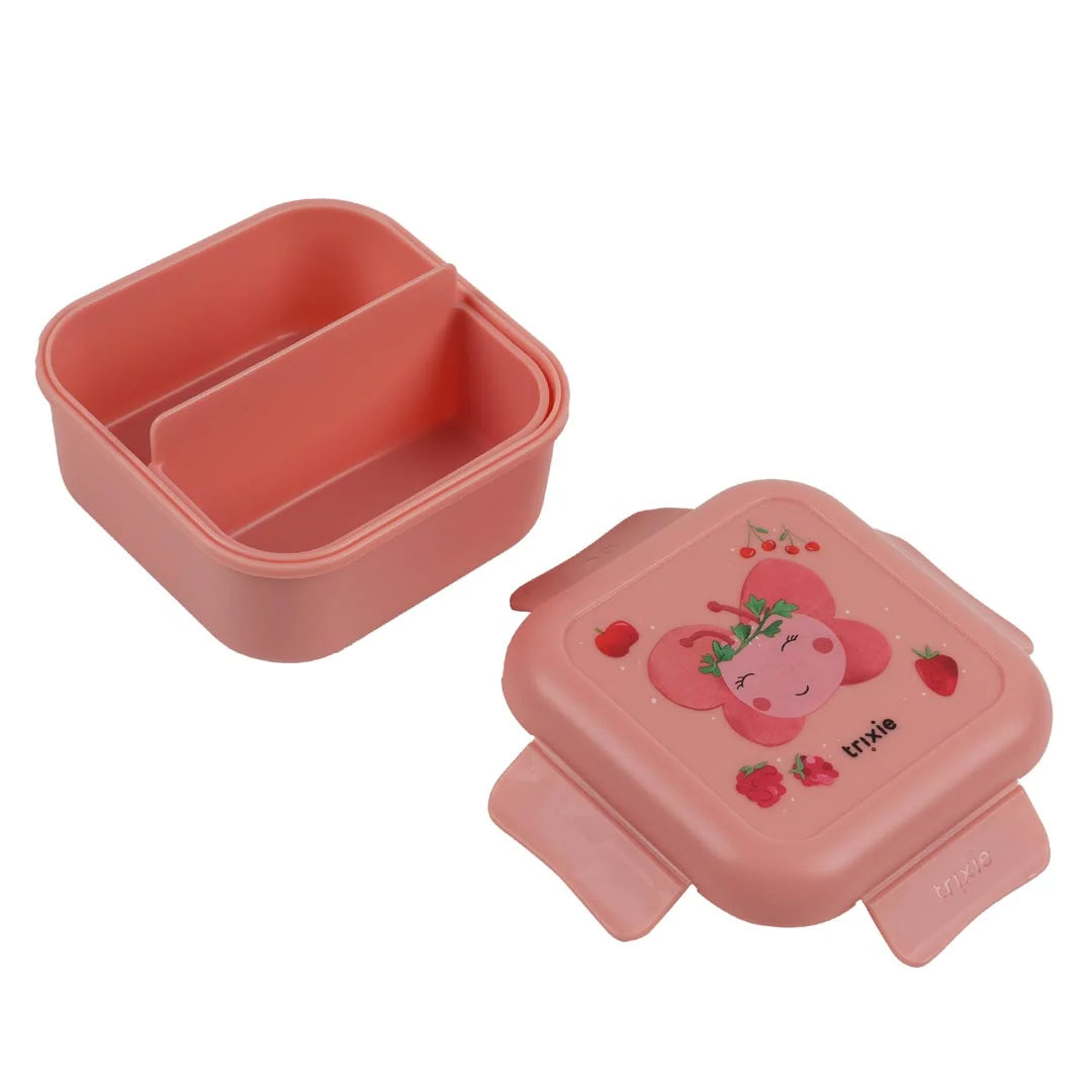 Snackbox met clips - Fruit fairy Mrs. Butterfly