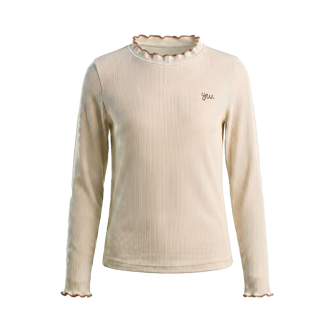 Your Wishes - Longsleeve - Rib jersey white swan