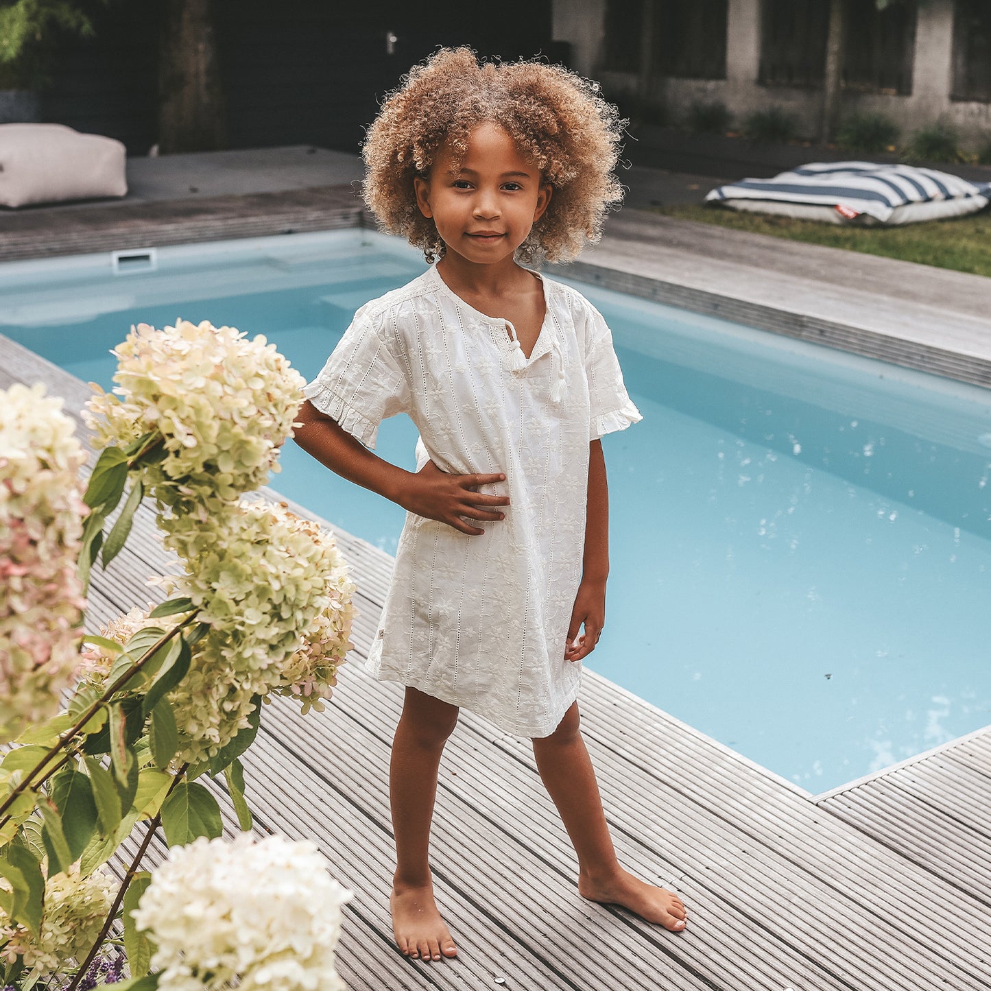 Your Wishes - Schiffly summer dress