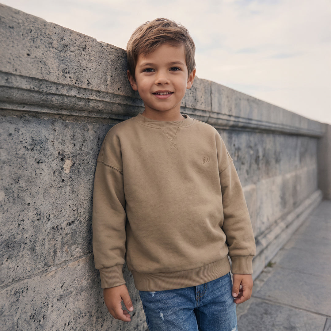 Your Wishes - Garment Dye | Oversized sweater Kelp