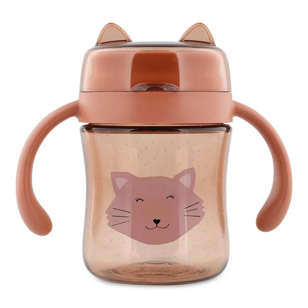 360° drinkbeker met handvatten - Mrs. Cat