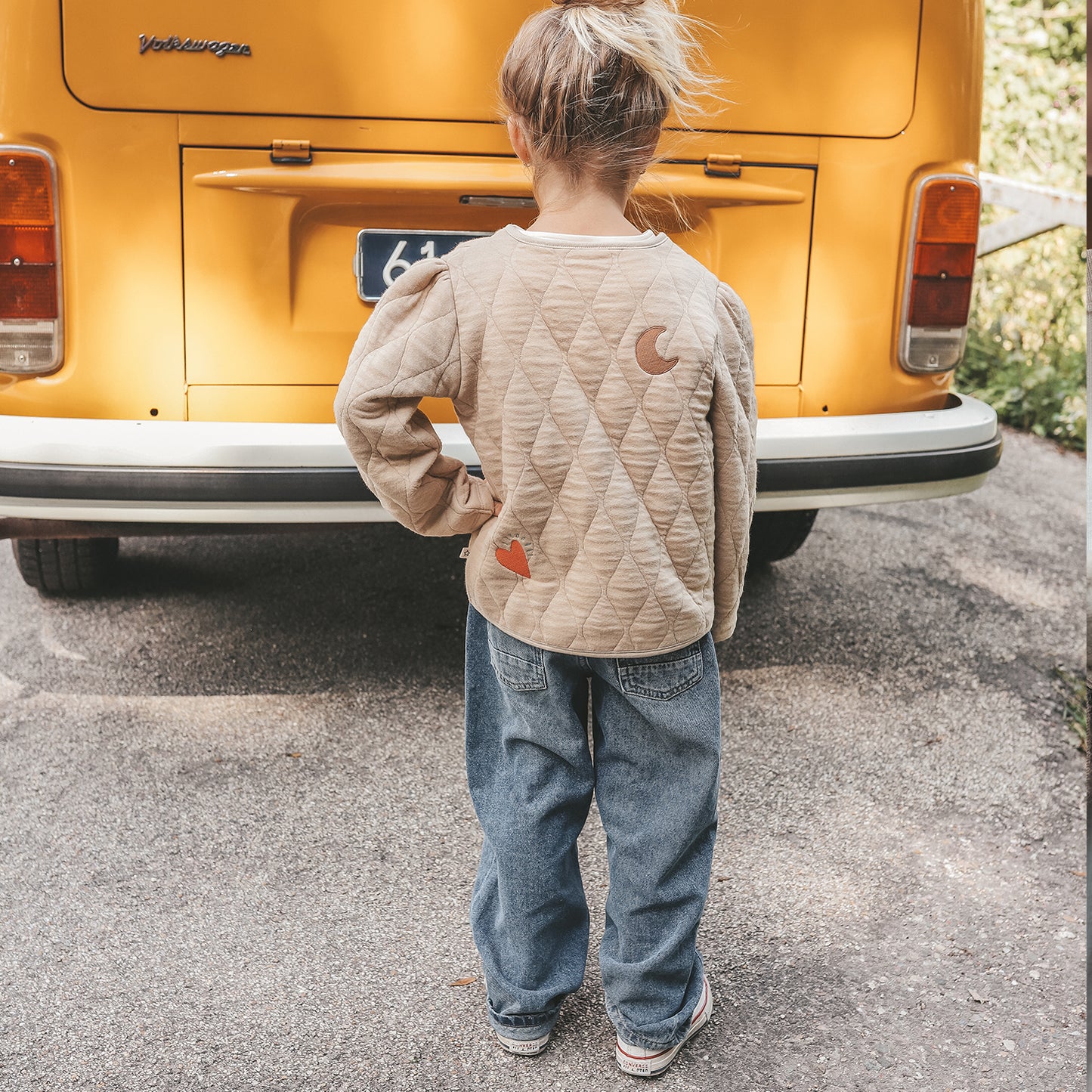 Quilted Jersey | Embroidered Jacket