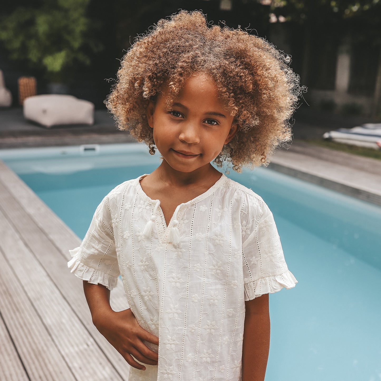 Your Wishes - Schiffly summer dress