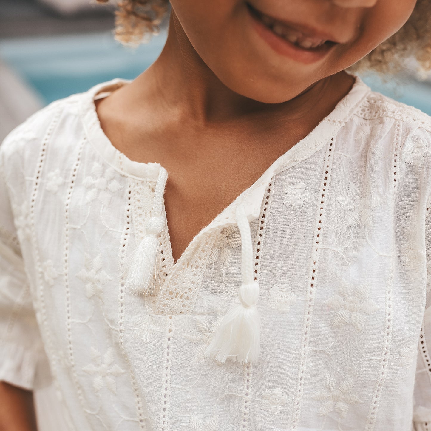 Your Wishes - Schiffly summer dress