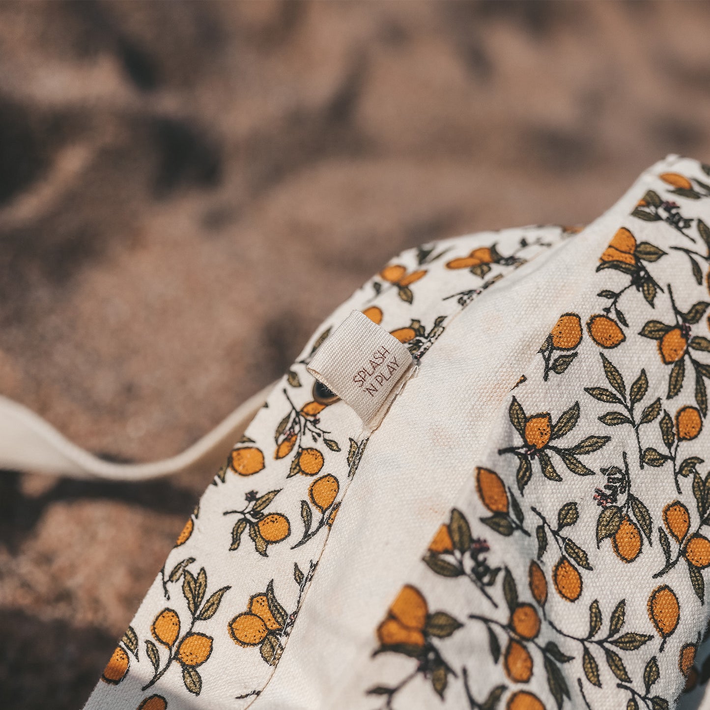 Lemons beach bag