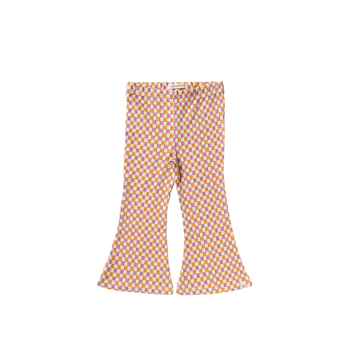 Your Wishes - Mini Check | Flared Legging