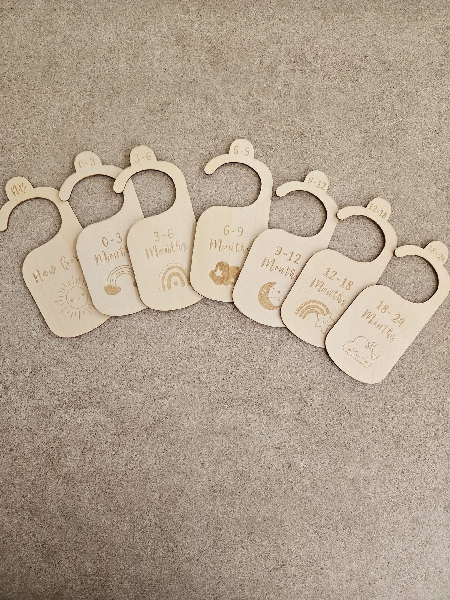 Maathangers newborn tot 2 jaar