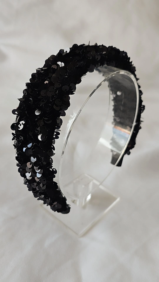 By Mév - Christmas Shop: Covered Sequin Hard Headband