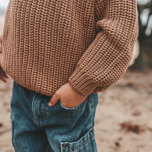 Knit sweater Chipmunk