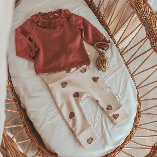 Solid | Ruffle longsleeve