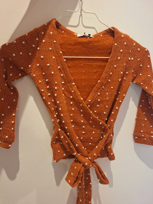 TopItm knit dots