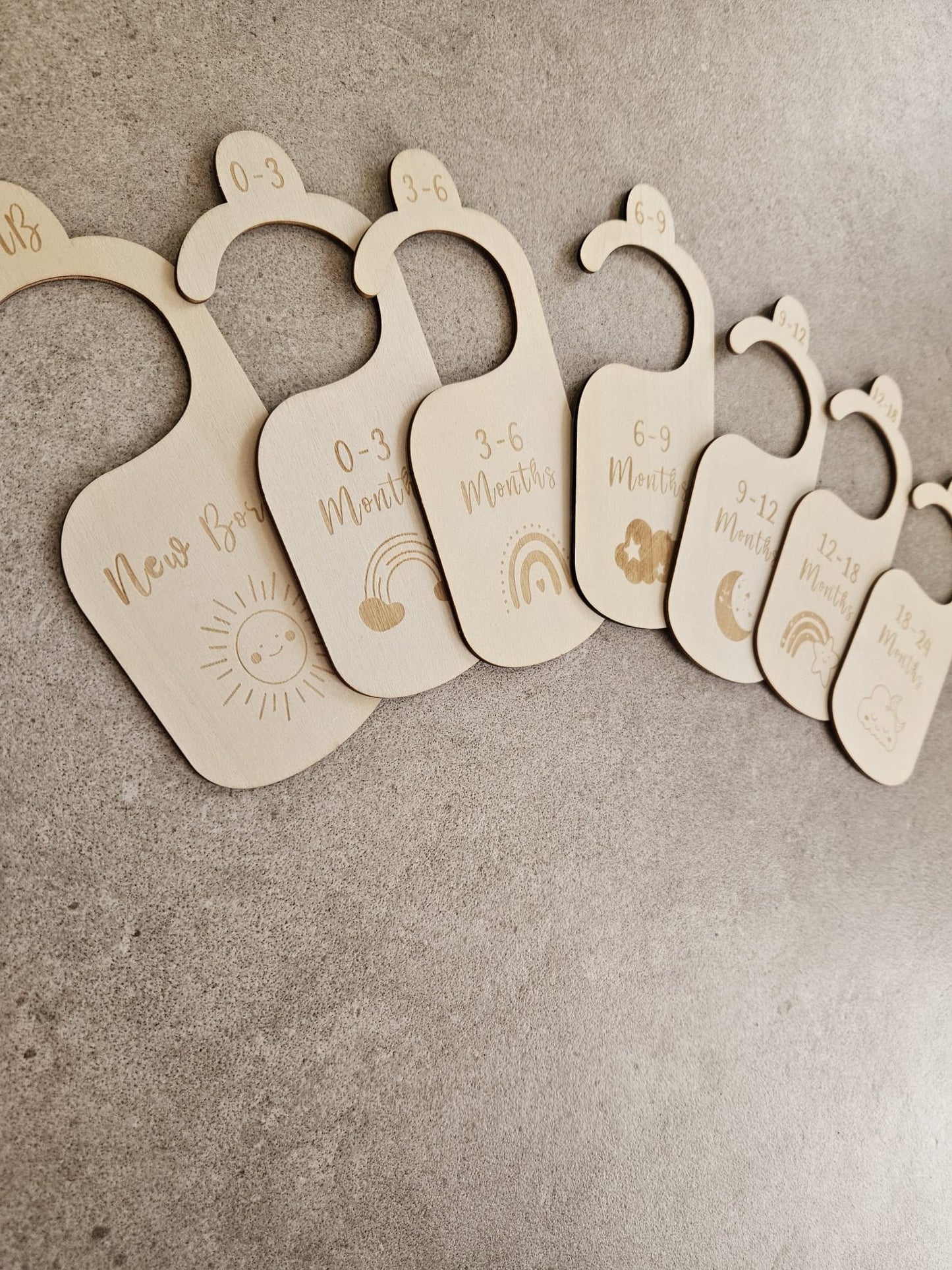 Maathangers newborn tot 2 jaar