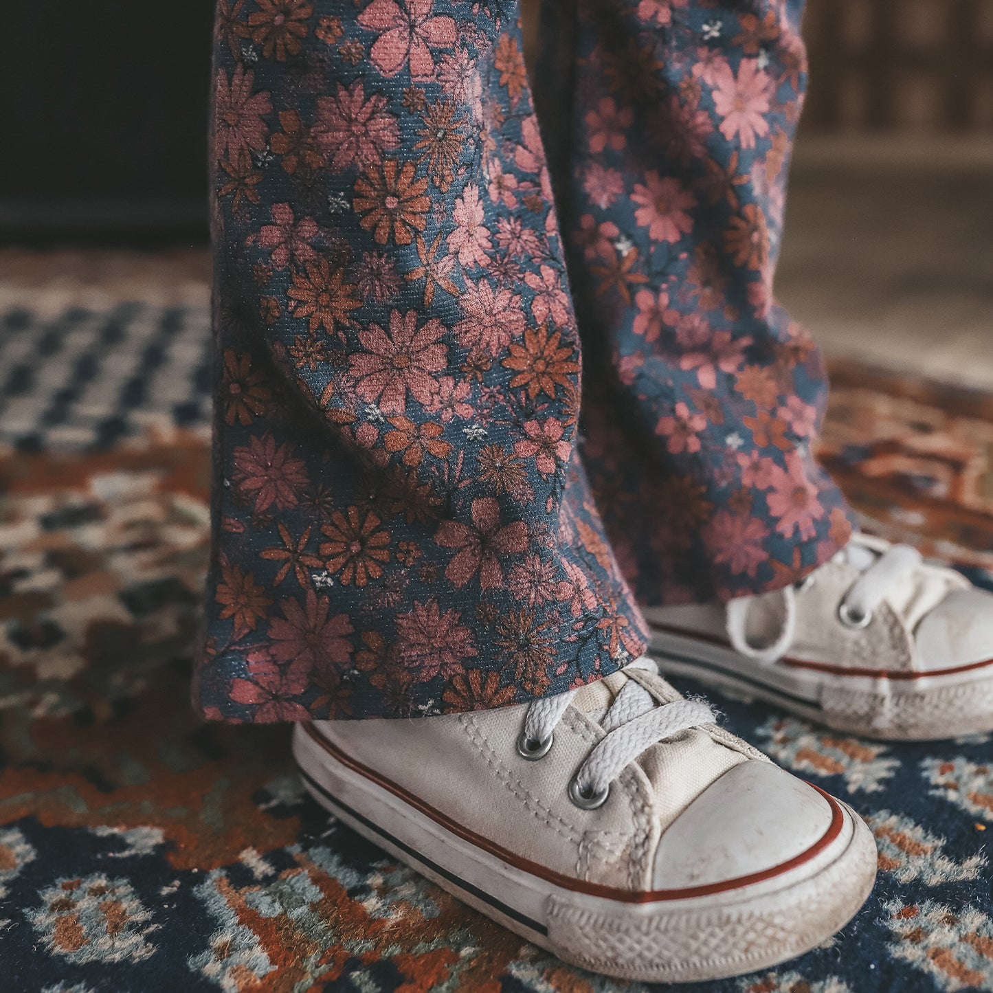 Glam flower | Flared legging 110-140